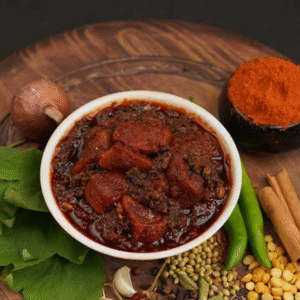 Gongura Mutton pachadi (Bone less)